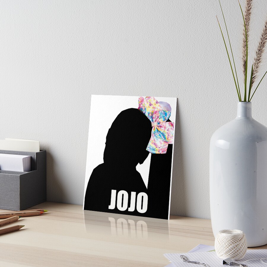 "JoJo Siwa JOJO Silhouette" Art Board Print for Sale by hollybknowles