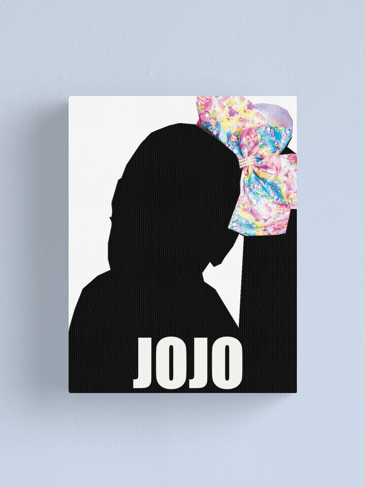 "JoJo Siwa JOJO Silhouette" Canvas Print by hollybknowles | Redbubble