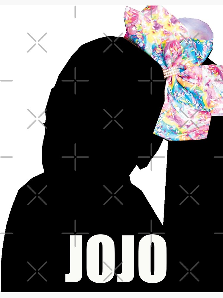 "JoJo Siwa JOJO Silhouette" Canvas Print by hollybknowles | Redbubble