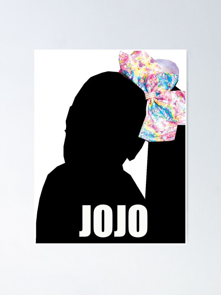 "JoJo Siwa JOJO Silhouette" Poster for Sale by hollybknowles | Redbubble