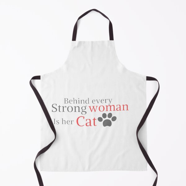 Item preview, Behind Every Strong Woman Is Her Cat, Gift for her, Funny Tee Gifts designed and sold by Special-Art1.