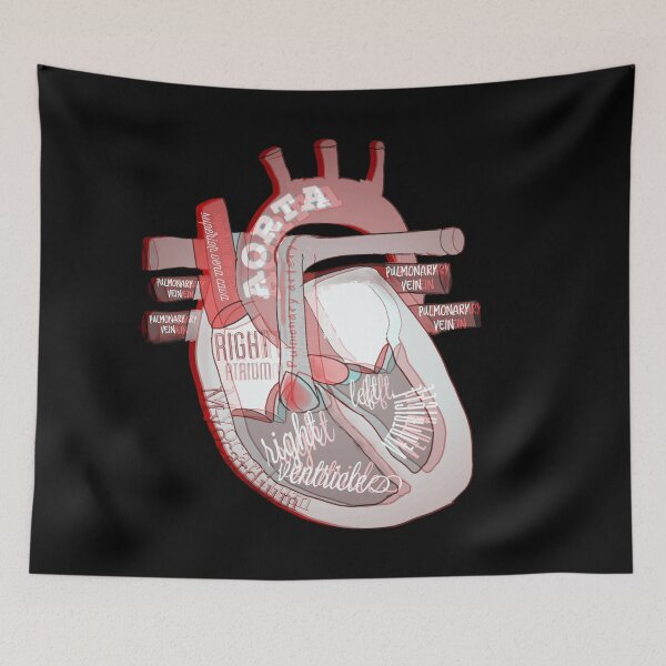 Item preview, Artistic anatomical heart  designed and sold by Tamm-art.