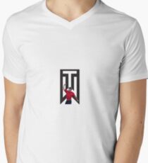 Tiger Woods Men's V-Neck T-Shirt