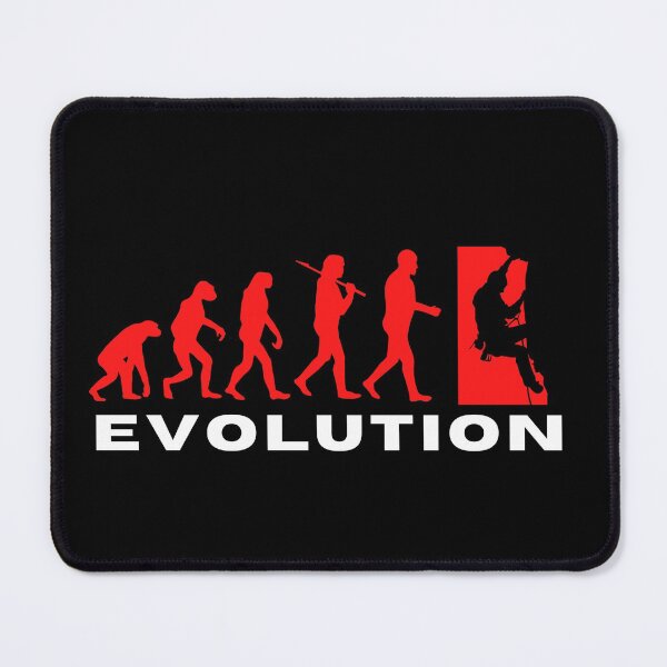 Item preview, Evolution of Man Climbing - From Ape to Awesomeness designed and sold by LJ4EVER.