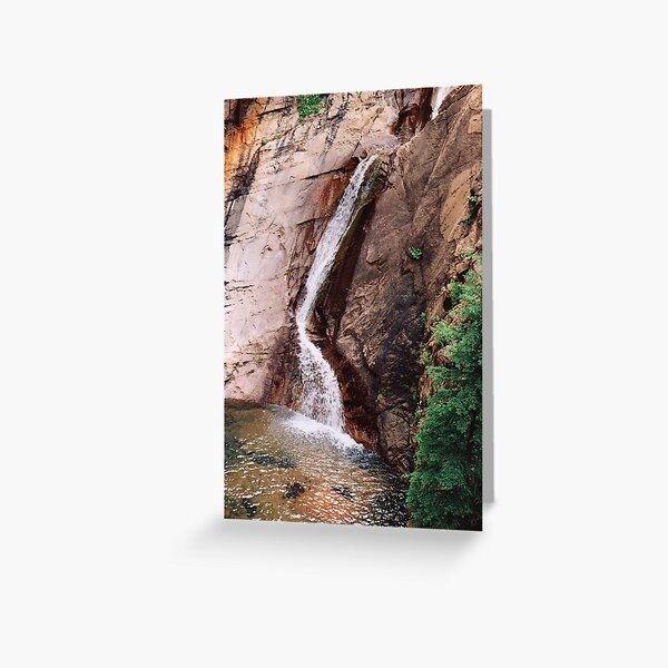 Seven Falls, Colorado Greeting Card