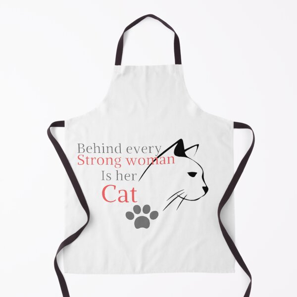 Item preview, Behind Every Strong Woman Is Her Cat, Gift for her, Funny Tee Gifts designed and sold by Special-Art1.