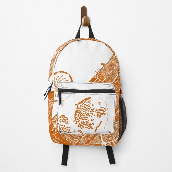 Item preview, Dubai, UAE, City Map - Orange designed and sold by helloadventure.