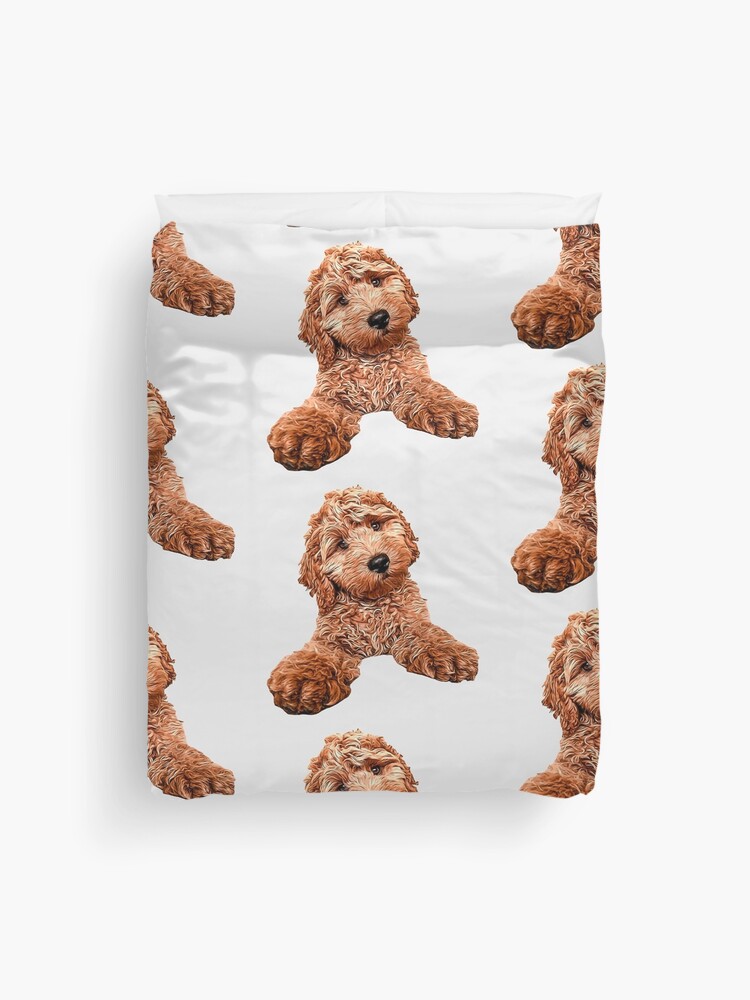 Cavapoo Dog Duvet Cover Single Cavapoo Dog Quilt Cover Set Cavapoo - Main Image