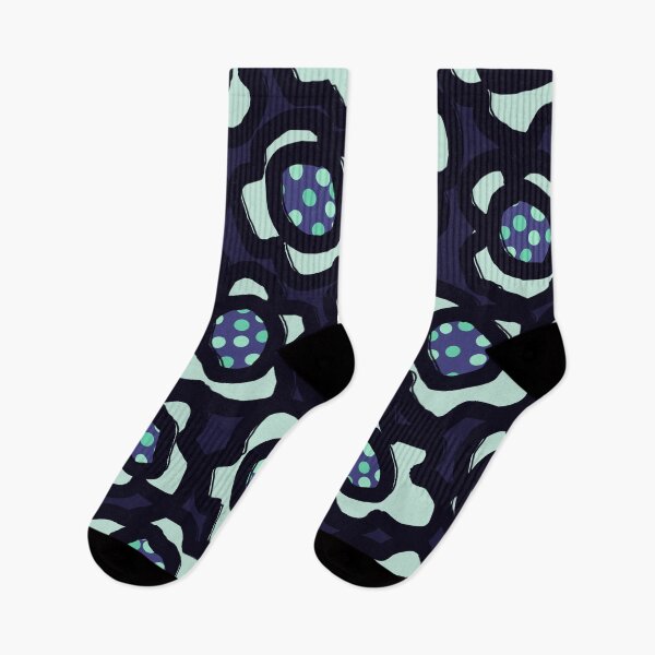 Item preview, Dark Abstract Scandinavian Floral Pattern  designed and sold by Deutschic.