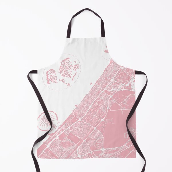Item preview, Dubai, UAE, City Map - Pink designed and sold by helloadventure.