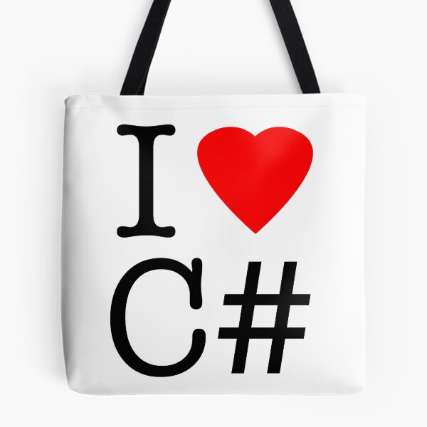 Item preview,  I love C# I love see sharp heart ny parody designed and sold by KinkyKaiju.