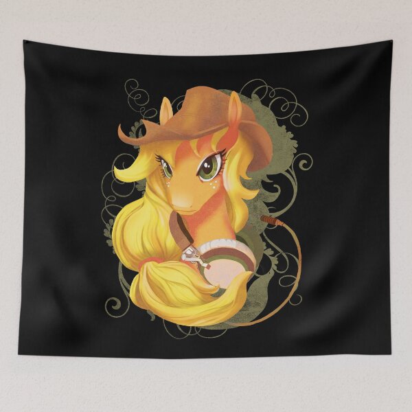 Item preview, Yellow Pony with Music Headphones designed and sold by hinoraito.