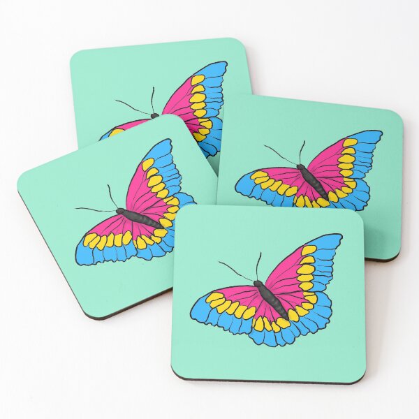 Item preview, Pan Pride Butterfly designed and sold by Alrkeaton.