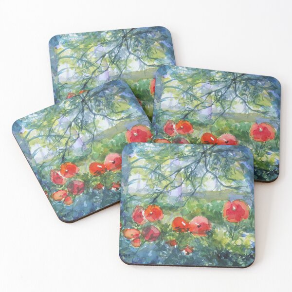 Item preview, Poppy Garden designed and sold by LibbyRudolfArt.