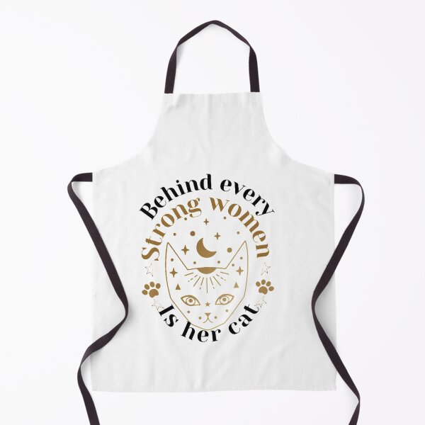 Item preview, Behind Every Strong Woman Is Her Cat, Gift for her, Funny Tee Gifts designed and sold by Special-Art1.