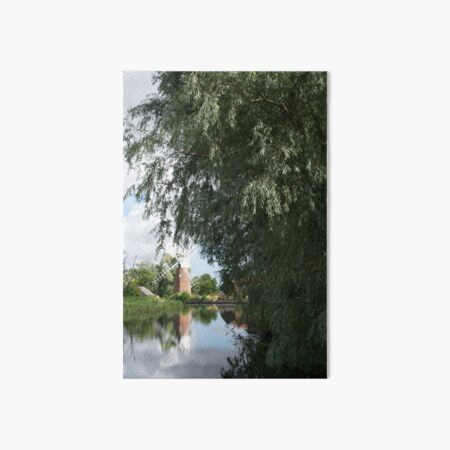 Item preview, Wind In The Willows: Windmill and Willow Tree on the River designed and sold by thelemmingface.