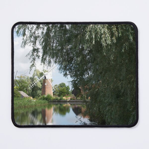 Item preview, Wind In The Willows: Windmill and Willow Tree on the River designed and sold by thelemmingface.