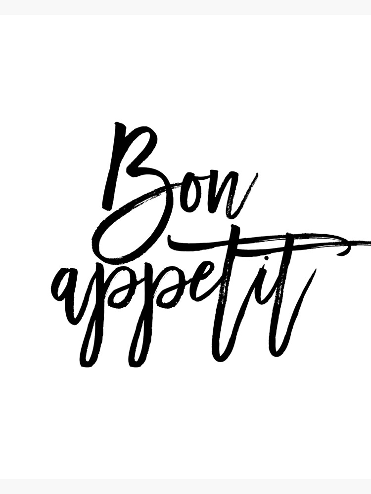 bon-appetit-art-dining-room-print-printable-wall-art-kitchen-print-art-black-white-home-decor-print-typography-kitchen-postcard-for-sale-by-nathan-moore-redbubble
