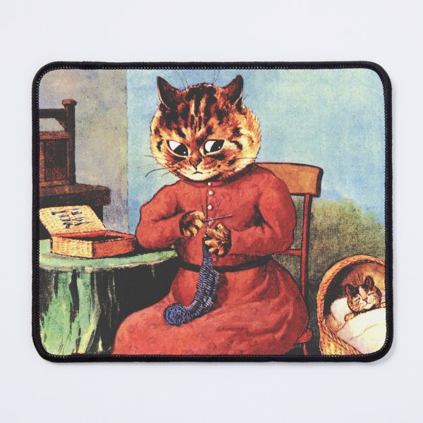 Item preview, Peacefully Sleeping by Louis Wain designed and sold by karwilberevivalcollection.