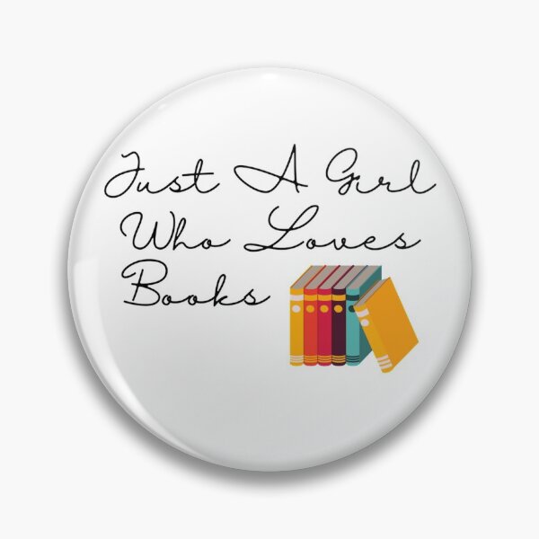 Item preview, Just A Girl Who Loves Books designed and sold by Jeda1429.
