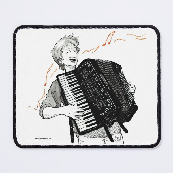 Item preview, Accordionist designed and sold by ChemineHerisson.