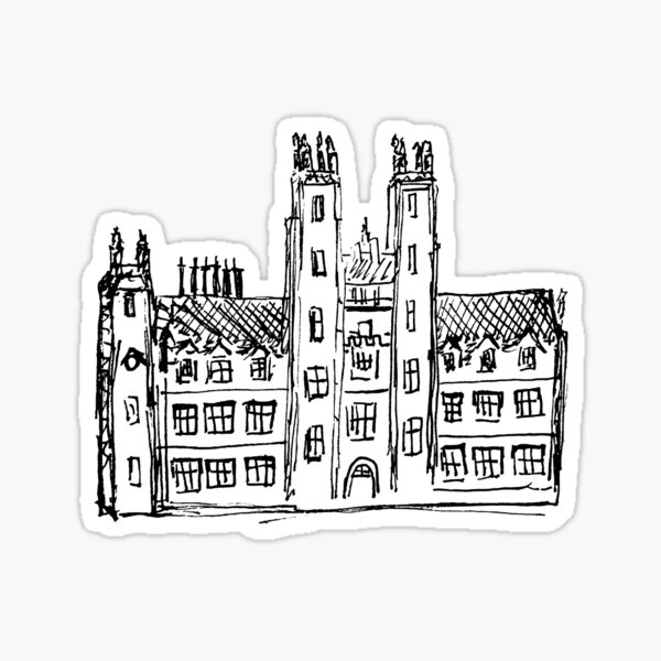 Old College Edinburgh Sticker