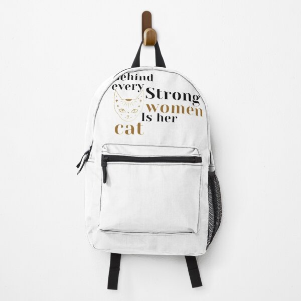 Item preview, Behind Every Strong Woman Is Her Cat, Gift for her, Funny Tee Gifts designed and sold by Special-Art1.
