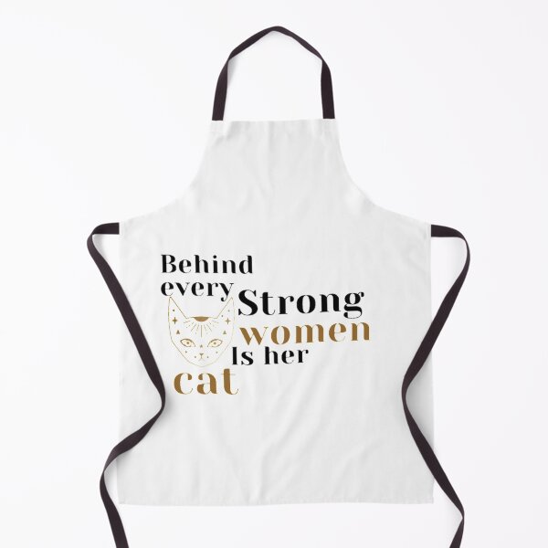 Item preview, Behind Every Strong Woman Is Her Cat, Gift for her, Funny Tee Gifts designed and sold by Special-Art1.