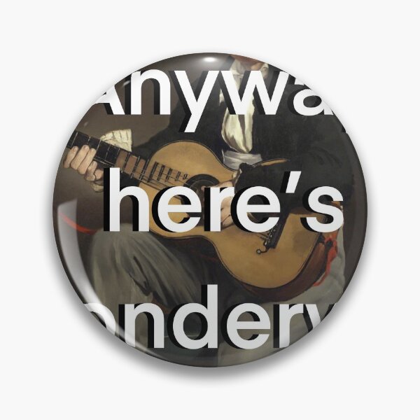 Item preview, Anyway Here’s Wonderwall designed and sold by KristaZed.