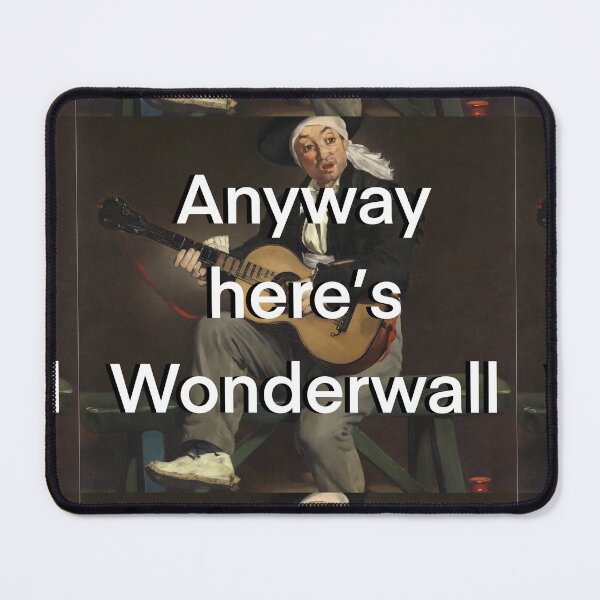 Item preview, Anyway Here’s Wonderwall designed and sold by KristaZed.