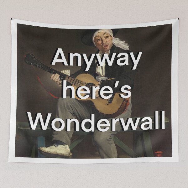 Item preview, Anyway Here’s Wonderwall designed and sold by KristaZed.