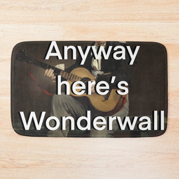 Item preview, Anyway Here’s Wonderwall designed and sold by KristaZed.