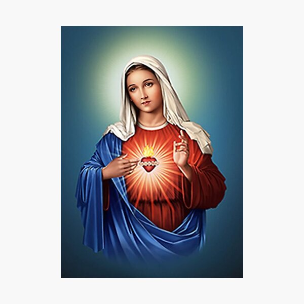 Item preview,  Immaculate Heart of Mary Virgin Mary designed and sold by AMDG Line.