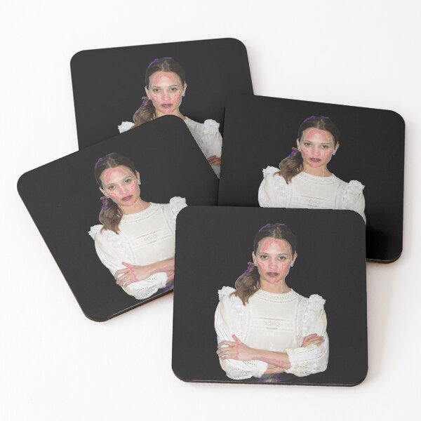 Item preview, Alicia Vikander illustrative portrait designed and sold by MarioColtello.