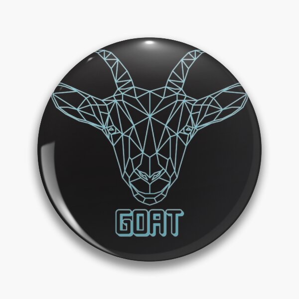 Item preview, geometric goat designed and sold by capotees.