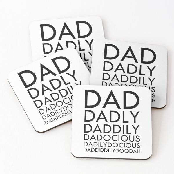 Item preview, DAD, DADLY, DADDILY, DADILYDOCIOUS designed and sold by thecookierhino.