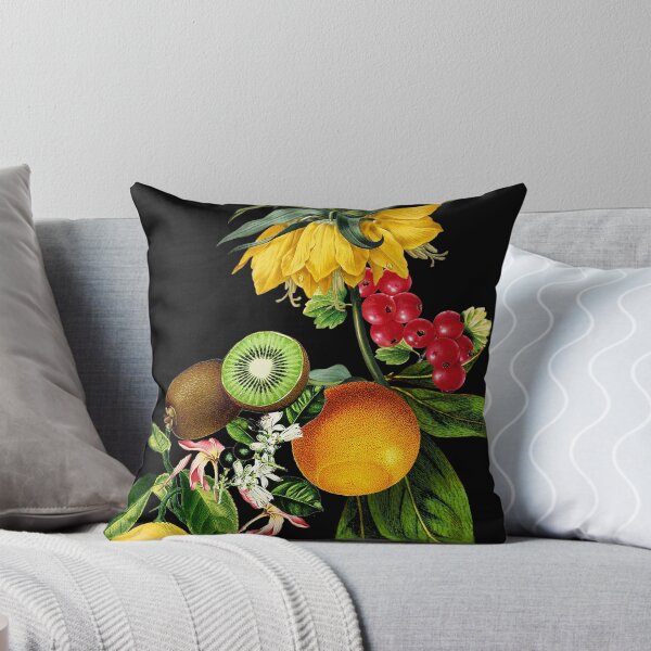 Item preview, Flowers and fruits exotic pattern designed and sold by PG Illustration.