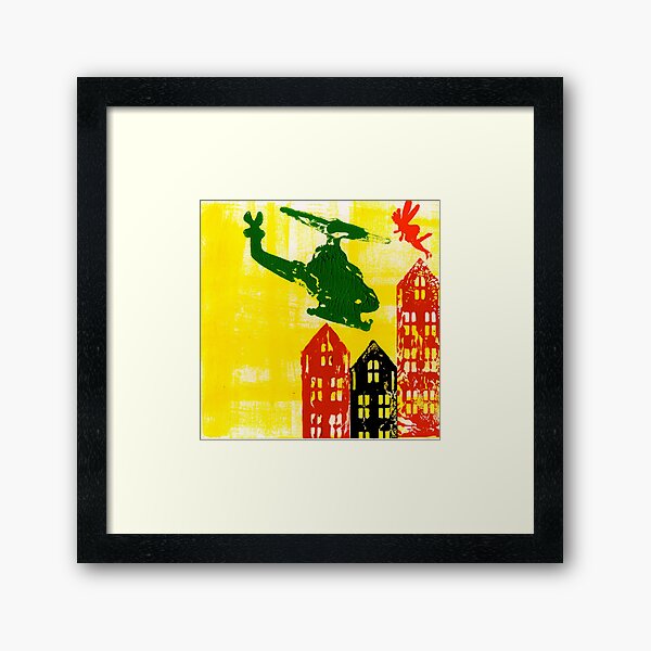 Item preview, night scene gel print designed and sold by cocohippoart.
