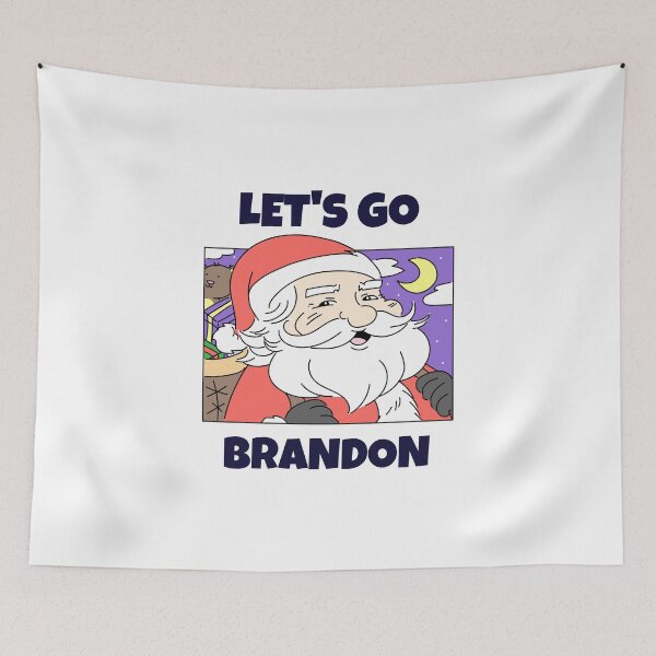 Item preview, lets go brandon santa christmas designed and sold by RayanDesigns.