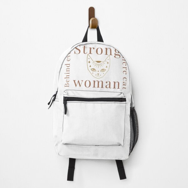 Item preview, Behind Every Strong Woman Is Her Cat, Gift for her, Funny Tee Gifts designed and sold by Special-Art1.