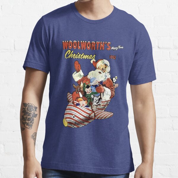 "Vintage Woolworths Retro Classic Christmas Holiday Tribute" Tshirt