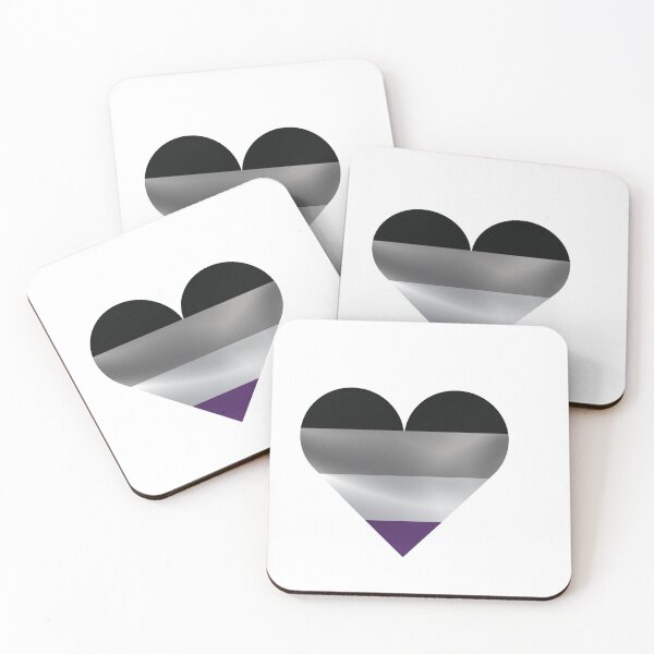 Item preview, Asexual Heart, Gift Idea, Non-Sexual, Genderless, Asexuality Pride, ACE designed and sold by LusterCraft.