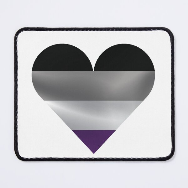 Item preview, Asexual Heart, Gift Idea, Non-Sexual, Genderless, Asexuality Pride, ACE designed and sold by LusterCraft.