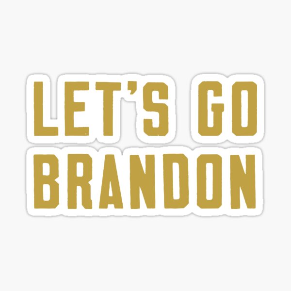 Let's Go Brandon! F**k Joe Biden LGB FJB Bumper Sticker