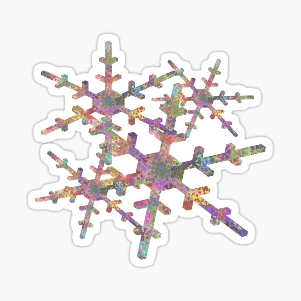 Snowflake 3 Sticker