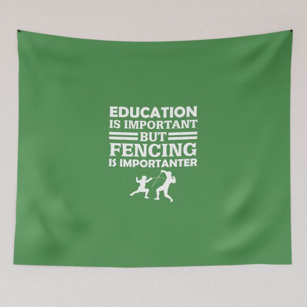 Item preview, Fencing Is Importanter  designed and sold by AlwaysAwesome.