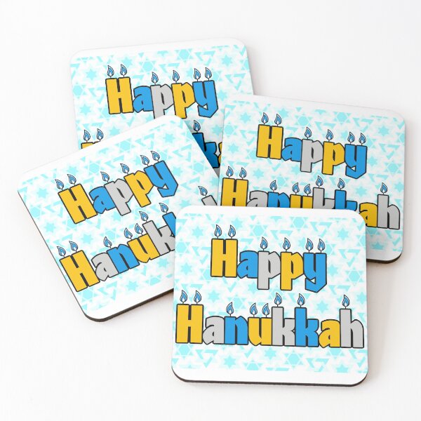 Item preview, Happy Hanukkah with Stars designed and sold by KendraHowland.