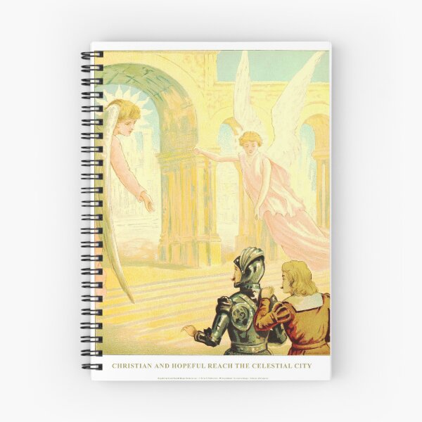 Item preview, Christian and Hopeful reach the Celestial City.  designed and sold by Pictures With A Message.