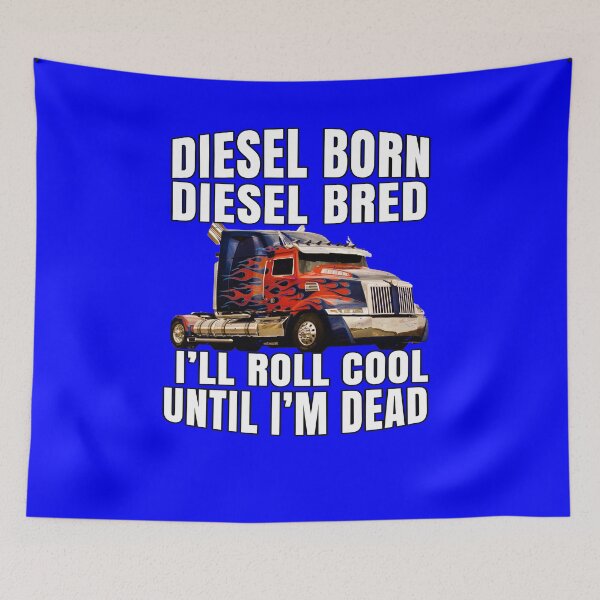 Item preview, Big Rig Trucker Diesel Born Diesel Bred designed and sold by fantasticdesign.