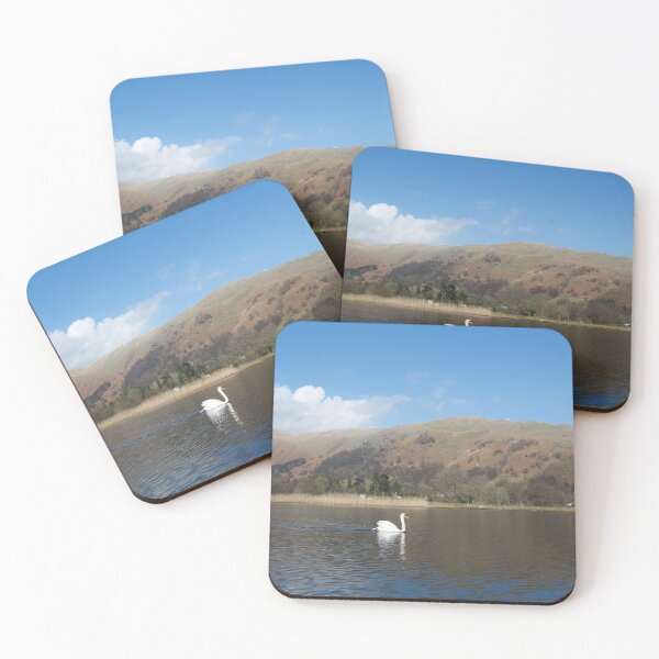 Item preview, Swan On A Mountain Lake designed and sold by thelemmingface.